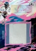 2025 Topps Resurgence Football Pink Rookie Patch Autograph featuring Cam Ward with an oversized player-worn memorabilia patch, on-card autograph, and limited serial numbering—one of the premier rookie chase cards in the set.