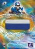 2025 Topps Resurgence Football Gold Rookie Patch Autograph of Cam Skattebo featuring a player-worn jersey patch, Topps-certified autograph, gold parallel finish, and limited serial numbering.