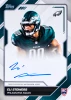 2026 Topps Flagship Football Eli Stowers Flagship First Signatures rookie autograph card featuring the Philadelphia Eagles quarterback prospect.