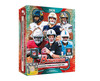 2026 Bowman Football Mega Box featuring NFL players and top college prospects with 42 cards and exclusive Mega Box parallels to chase.
