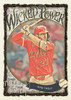 Mike Trout: 2026 Topps Allen & Ginter Wicked Power insert featuring Los Angeles Angels superstar Mike Trout in a vintage illustrated design.