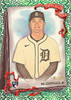 Kevin McGonigle: 2026 Topps Allen & Ginter Kevin McGonigle Detroit Tigers rookie card featuring a green patterned parallel numbered 01/99.