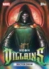 Doctor Doom: 2026 Topps Marvel Neon Villains Doctor Doom insert featuring dramatic artwork of the iconic Marvel supervillain.
