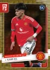 JJ Gabriel Rookie – 2026/27 Topps FC Manchester United JJ Gabriel 1/1 rookie card featuring the Manchester United prospect and RC designation.