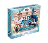 2026 Bowman U Best Football Hobby Box featuring Drew Mestemaker and Bear Bachmeier on teal packaging advertising four autograph cards per box.