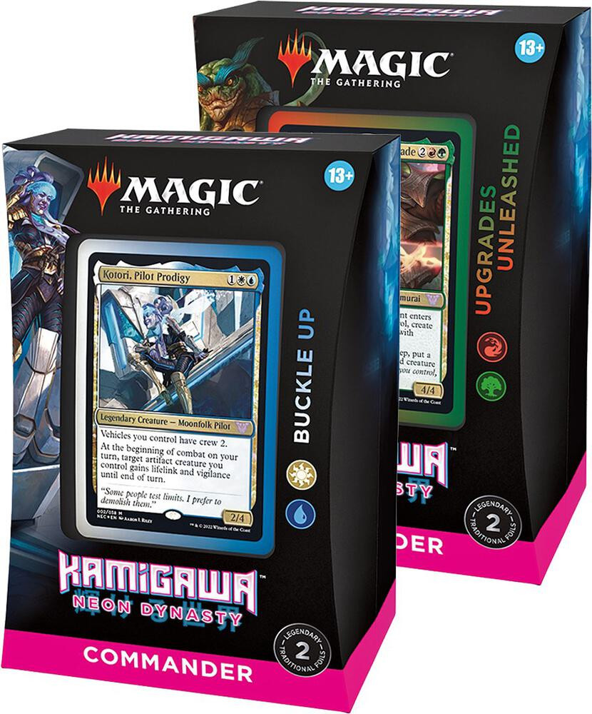 mtg kotori commander deck Commander: Kamigawa Neon Dynasty | "Kotori, Pilot Prodigy" Deck Box Commander: Kamigawa Neon Dynasty | Magic