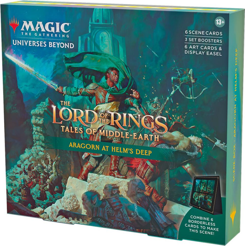 lord of the rings scene cards mtg Is It Worth It To Buy Rings...Again? A Magic: The Gathering Holiday Box Review a signature artwork card with a foil stamp is included instead of the artwork card Collecting The Lord of the