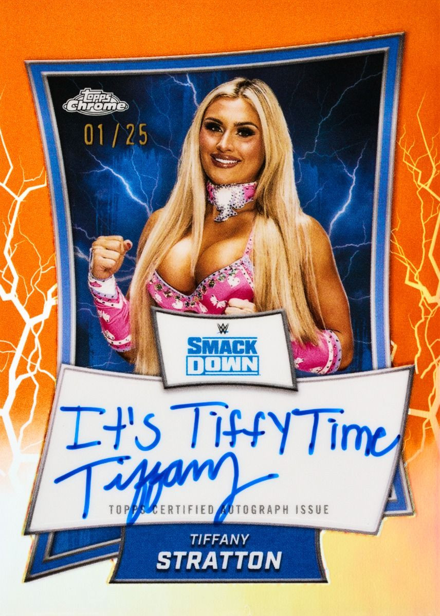 2025 Topps Chrome WWE Hobby Box