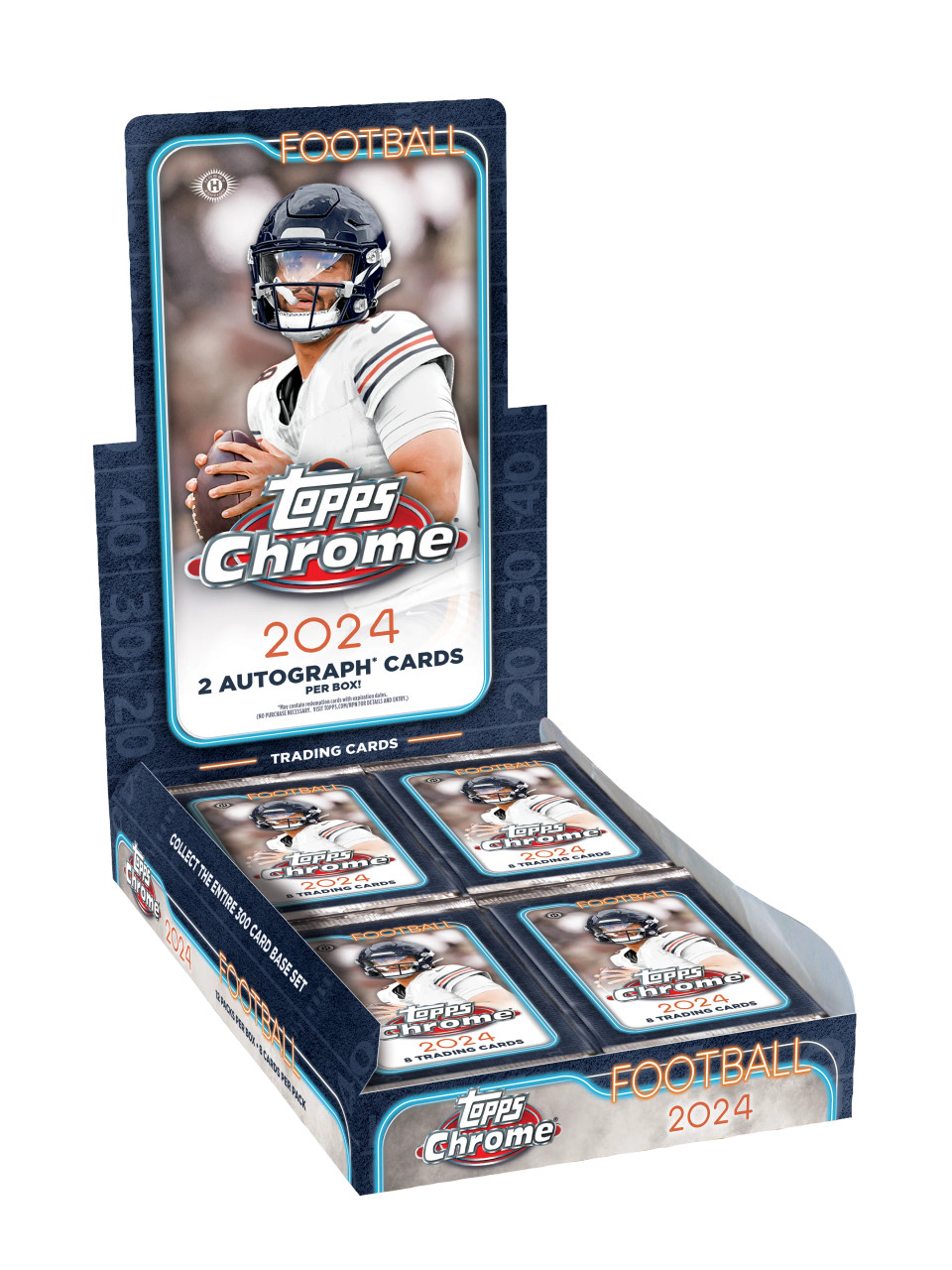 2024 Topps Chrome Football Hobby Box Pre Order