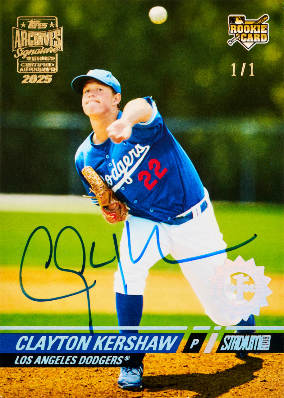 カードサプライ+アクセサリ THE EXCITING BASEBALL PLAYERS 2025 Archives Signature Series Active Baseball