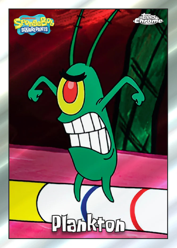 2025 Topps Chrome SpongeBob 25th Anniversary Hobby Box