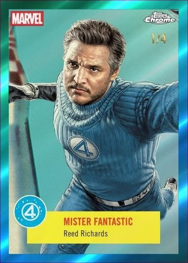 2025 Topps Marvel Studios Chrome Value Box – Retail Exclusive