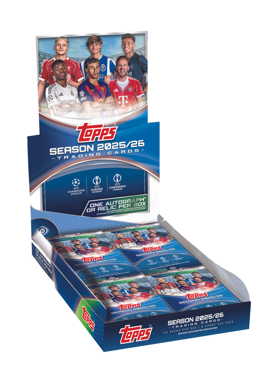 2025/26 Topps UEFA Club Competitions UCC Hobby Box | Soccer 