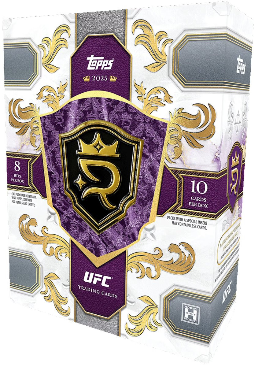 2025 Topps UFC Royal Collection Hobby Box | Premium UFC Trading Cards