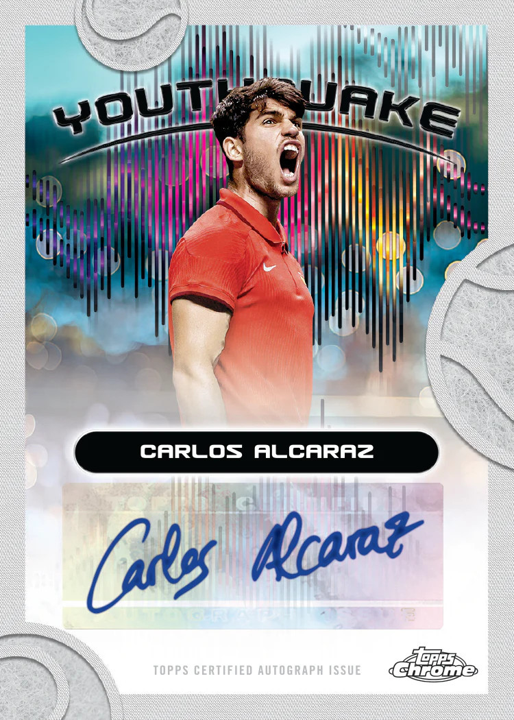 2025 Topps Chrome Tennis Breakers Delight Box | Chrome Autographs