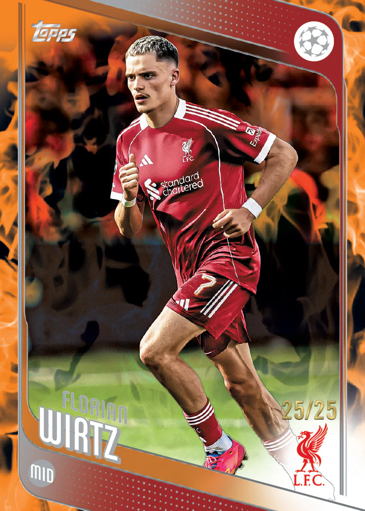 2025/26 UEFA Champions League Flagship Hanger Box | Topps Soccer Cards