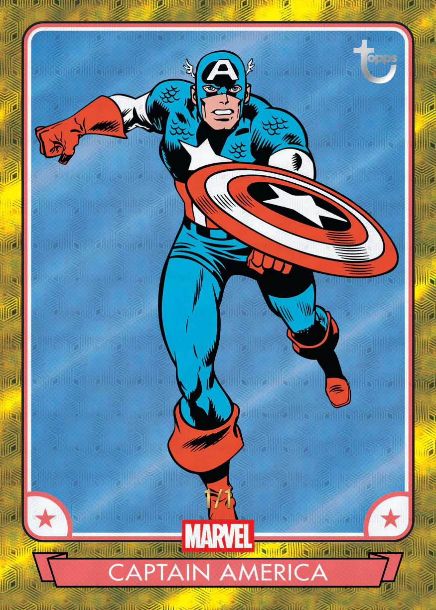 2026 Topps Marvel Brooklyn Collection Captain America Hobby Box