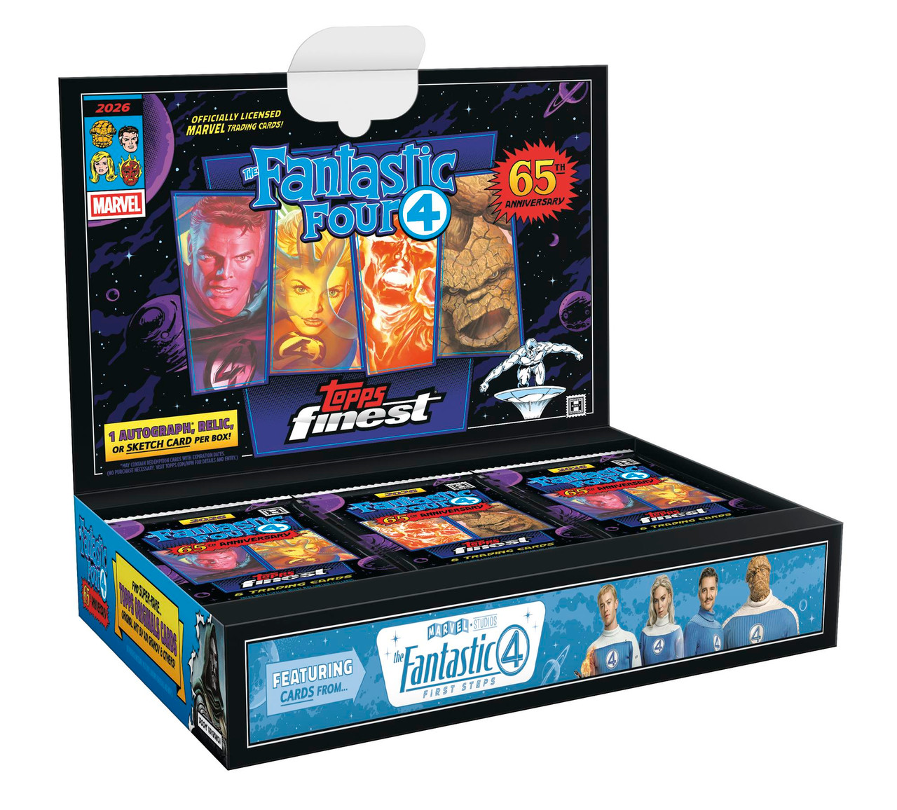 2026 Topps Finest Marvel Fantastic Four Hobby Box