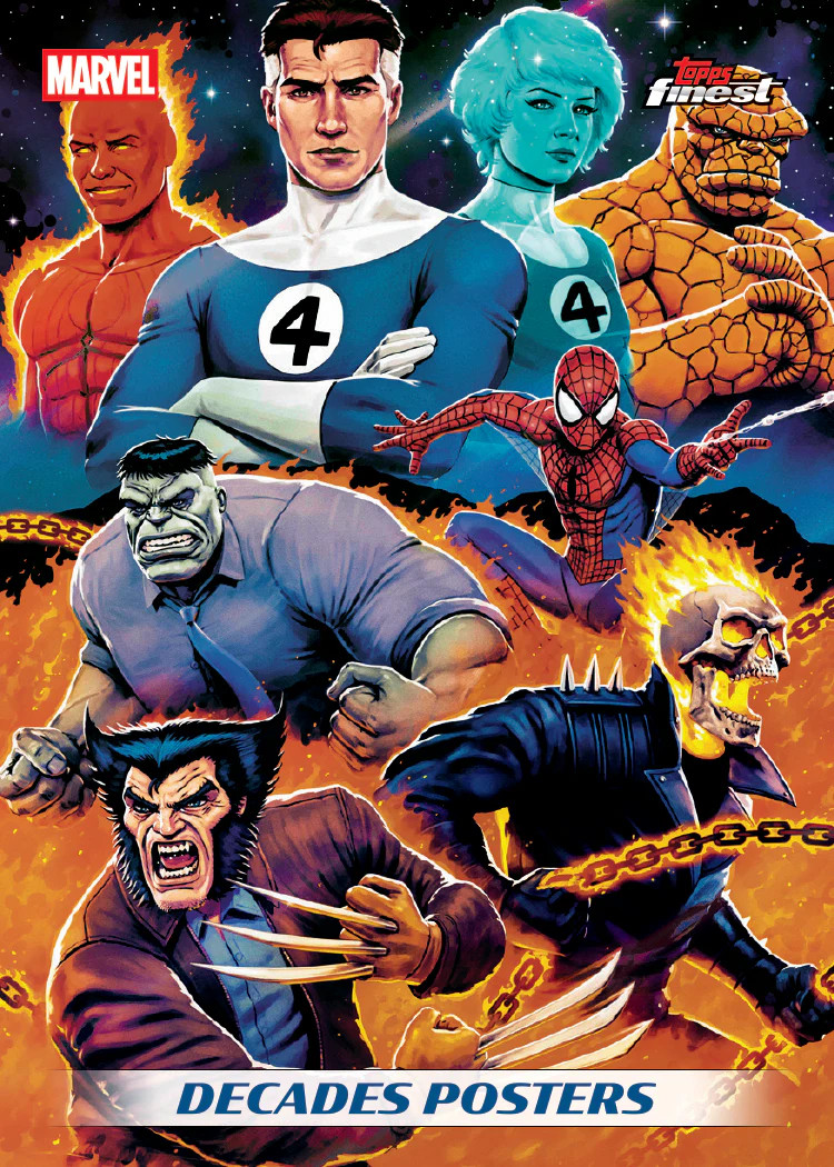 2026 Topps Finest Marvel Fantastic Four Hobby Box