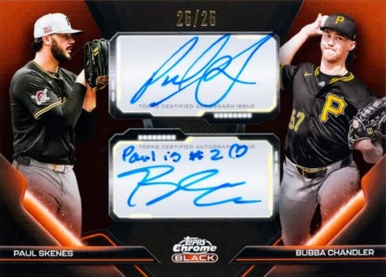 2026 Topps Chrome Black Baseball Hobby Box – 1 Encased Auto Per Box