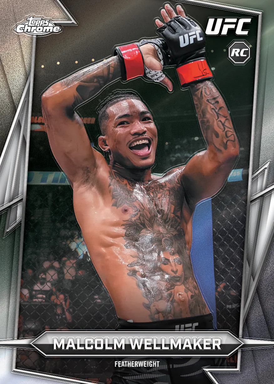 【ナカちゃん】Faritex UFC ミット　2つセット 2026 Topps Chrome UFC Mega Box – Exclusive X-Fractor Parallels