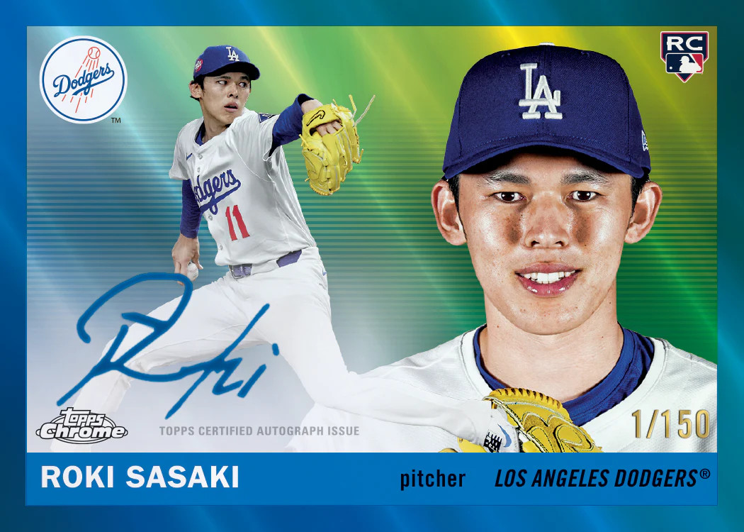 【数量限定】2025 Topps Chrome Baseball - VALUE 2025 Topps Chrome® Platinum Baseball - Value Box