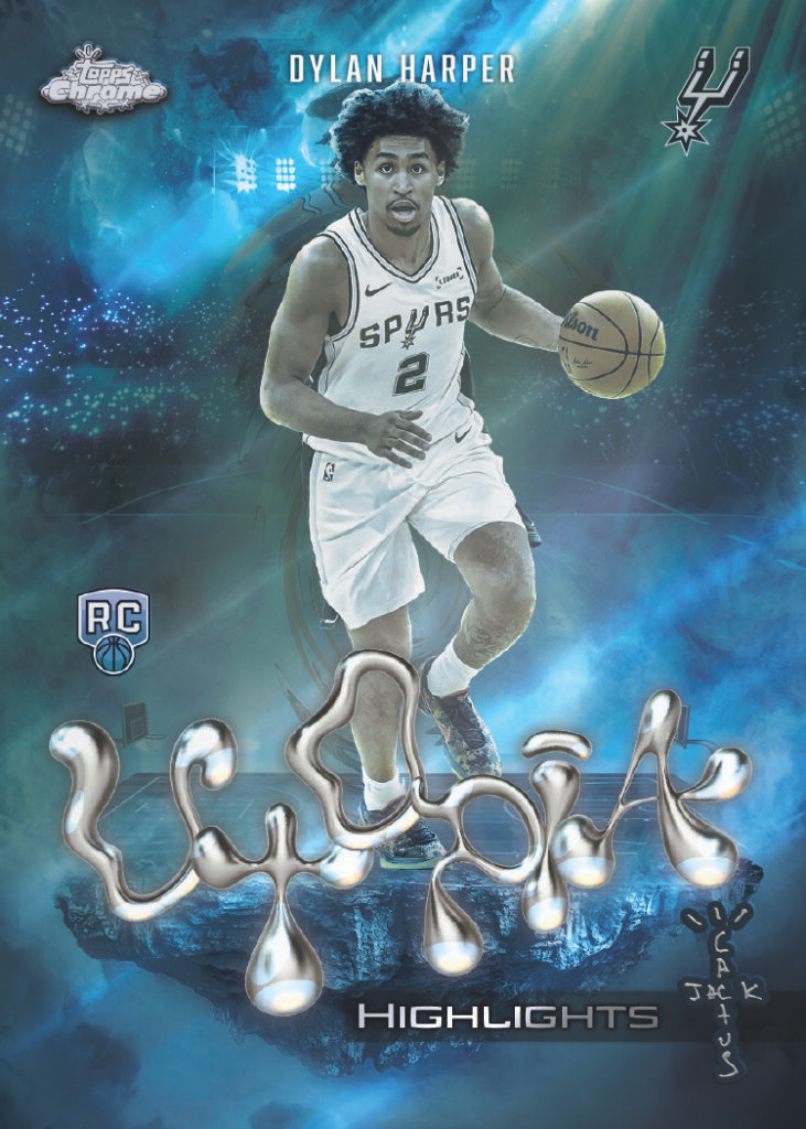2025/26 Topps Chrome Cactus Jack Basketball Hobby Box | NBA Chrome