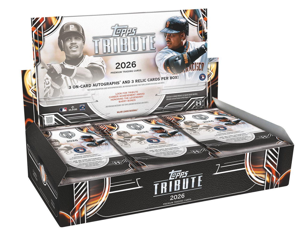 スポーツ選手 TOPPS TRIBUTE AUTOGRAPHS 2026 Topps Tribute Baseball Hobby Box | 3 On-Card Autographs & 3