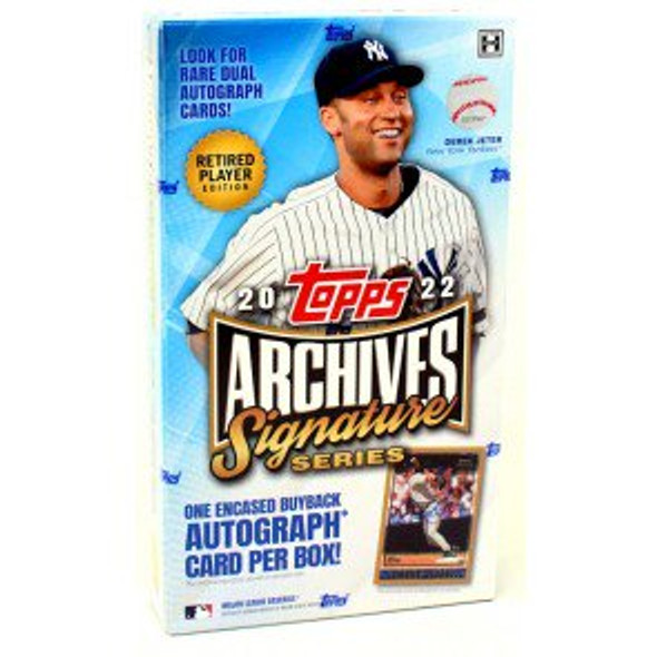 2022 Topps Archives Signature Series Retired Player Ed Baseball Box