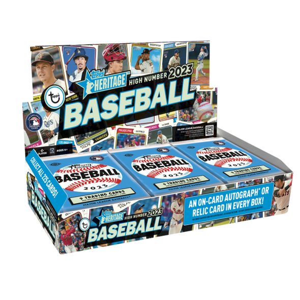 2023 Topps Heritage Baseball High Number Hobby Box
