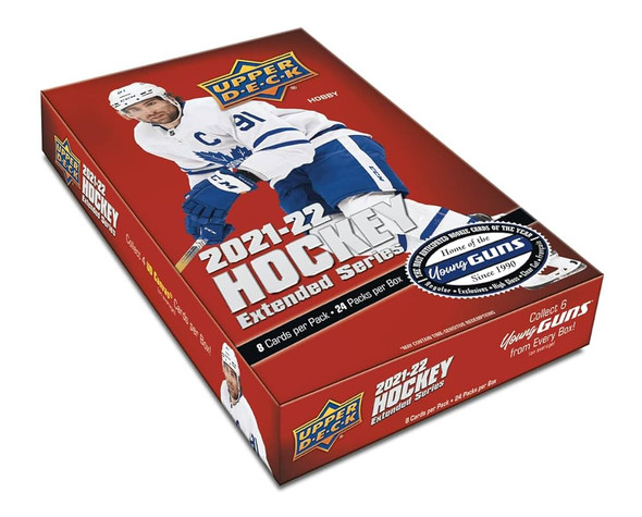 2021-22 Upper Deck Extended Series Hockey Hobby Box