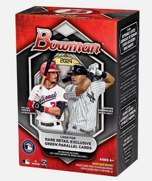 2024 Bowman Baseball 6 Pack Retail Blaster Box - Presale - Pre Order