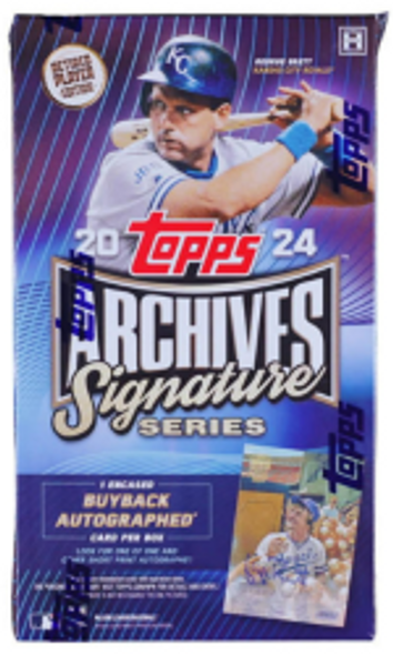 2024 Topps Archives Signature Series Retired Player Edition Baseball Hobby Box