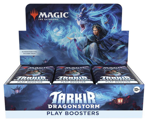 Magic: The Gathering Tarkir: Dragonstorm Play Booster Box – 30 Play Booster Packs Magic: The Gathering Tarkir: Dragonstorm Play Booster Box – 30 Play Booster Packs