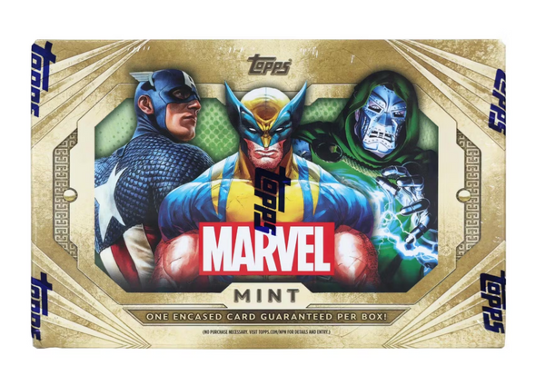 2025 Topps Marvel Mint Hobby Box - 2025 Topps Marvel Mint Hobby Sealed Case - 2025 Topps Mint Marvel - 2025 Topps Mint Marvel Hobby Box - 2025 Topps Mint Marvel Sealed Case