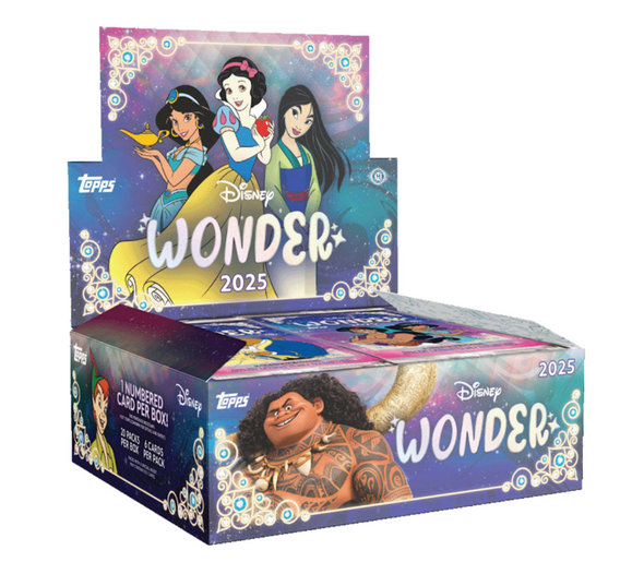 2025 Topps Disney Wonder Hobby Box - 2025 Topps Disney Wonder Hobby Box Pre Order - 2025 Topps Disney Wonder Pre Order - 2025 Topps Disney Wonder Hobby