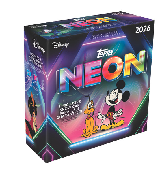 2026 Topps Chrome Disney Mega Box | Disney Chrome Cards