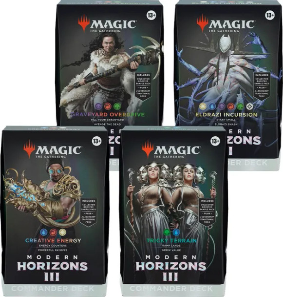 Magic the Gathering Modern Horizons III Commander Deck Case