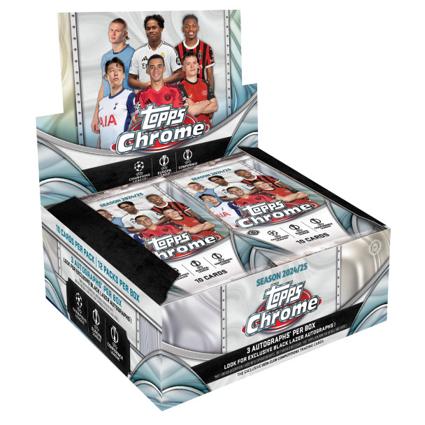 2024-25 Topps Chrome UEFA Club Competitions Jumbo Box – 2024-25 Topps Chrome UEFA Jumbo Box – 2025 Topps Chrome UEFA Club Competitions Jumbo Box – 2024-25 Topps Chrome UEFA Soccer Jumbo Box – 2024-25 Topps Chrome UEFA Soccer Pre Order