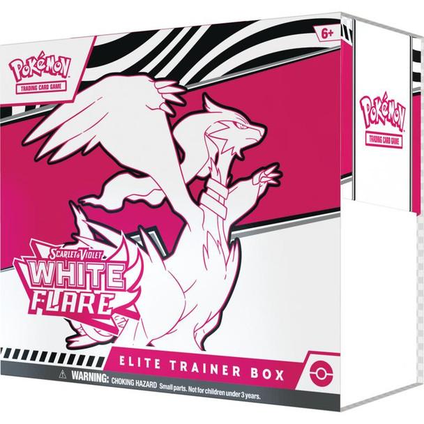 Pokémon TCG: Scarlet & Violet—White Flare Elite Trainer Box | Includes Tornadus Promo -  Pokémon TCG: Scarlet & Violet—White Flare Elite Trainer Box | Includes Tornadus Promo, Scarlet & Violet—White Flare Elite Trainer Box, White Flare ETB, Tornadus Promo, Reshiram,