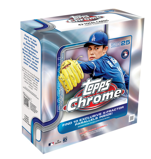 2025 Topps Chrome Baseball Mega Box - 2025 Topps Chrome Mega Box - Cheapest 2025 Topps Chrome - Cheap Topps Chrome Mega Box