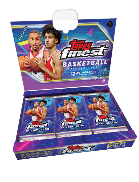 2024/25 Topps Finest Basketball Hobby Box - 2024/25 Topps Finest Hobby Box