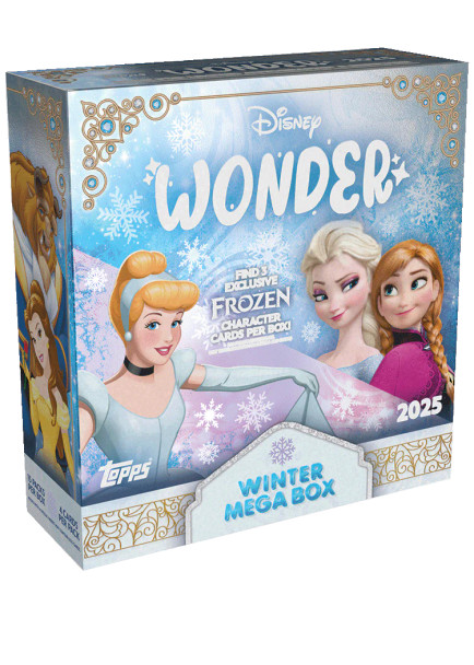 2025 Topps Disney Wonder Mega Box - 2025 Topps Disney Wonder Mega Box Pre Order - 2025 Topps Disney Wonder Pre Order - 2025 Topps Disney Wonder Mega