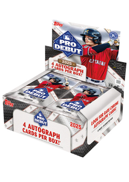 2025 Topps Pro Debut Hobby Box - 2025 Topps Pro Debut Jumbo Box - 2025 Topps Pro Debut Hobby Jumbo Box - 2025 Topps Pro Debut Checklist
