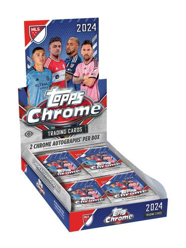 2024 Topps Chrome MLS Soccer Hobby Box