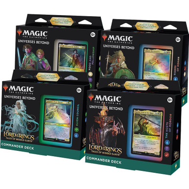Magic: The Gathering The Lord of the Rings Commander Deck - MTG x