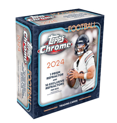 2024 Topps Chrome Football Mega Box Pre Order