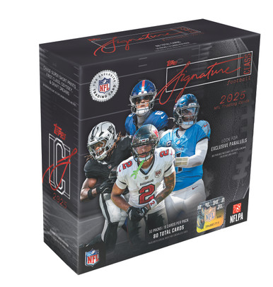 2025 NFL Signature Class Football Mega Box | Exclusive Parallels