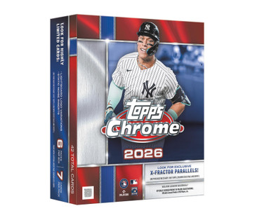 2026 Topps Chrome Baseball Mega Box | Exclusive X-Fractor