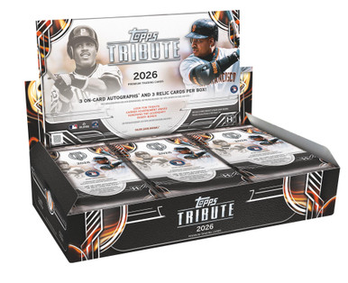 スポーツ選手 TOPPS TRIBUTE AUTOGRAPHS 2026 Topps Tribute Baseball Hobby Box | 3 On-Card Autographs & 3